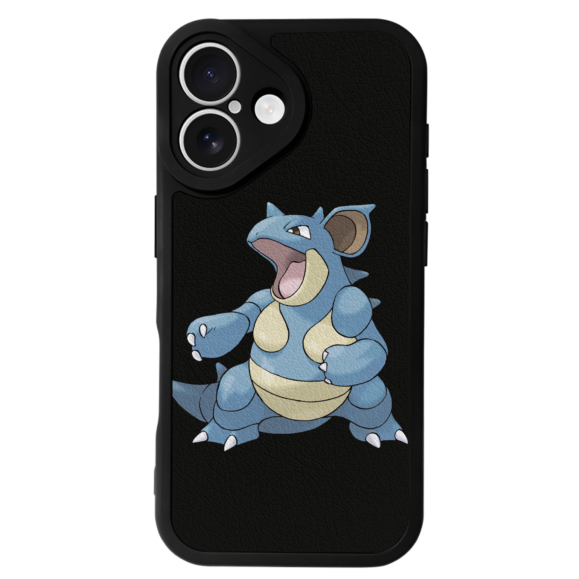 （画像用） ポケットモンスター Pokémon 【iPhone 16シリーズ対応】シリコンスマホケース（レザー調） 材質：シリコン
